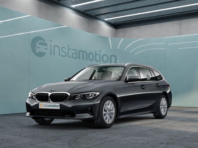 Schwarz Gebraucht 2022 BMW 318 Advantage Kombi | 27.970 € (Fairer Preis) - Bild 1/2