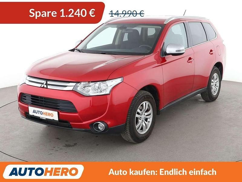 Rot Gebraucht 2015 Mitsubishi Outlander Diamant Edition SUV | 13.750 € (Fairer Preis) - Bild 1/3