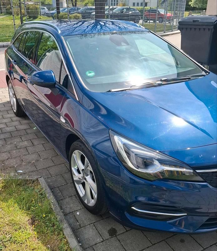 Gebraucht Opel Astra Elegance 122 PS (89 kW) 2020 Blau Kombi