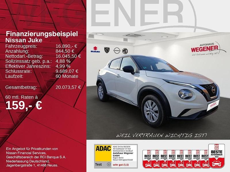 Gebraucht Nissan Juke Enigma 114 PS (83 kW) 2021 White pearl/black SUV