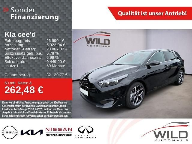Neu Kia Ceed Style 140 PS (102 kW) 2025 Schwarz Kleinwagen