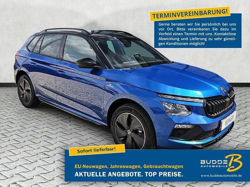 Raceblau metallic Neu 2025 Skoda Kamiq Monte Carlo SUV | 31.490 € (Fairer Preis) - Bild 1/4