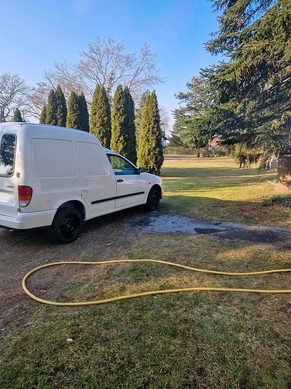 Gebraucht VW Caddy 64 PS (47 kW) 2002 Weiß Van / Kleinbus