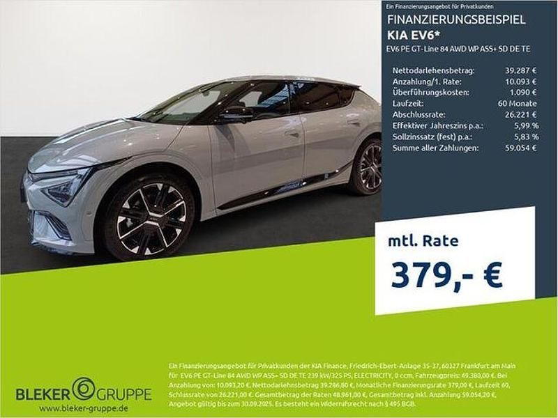Wolf gray m Gebraucht 2025 Kia EV6 GT-Line SUV | 49.380 € (Guter Preis) - Bild 1/3