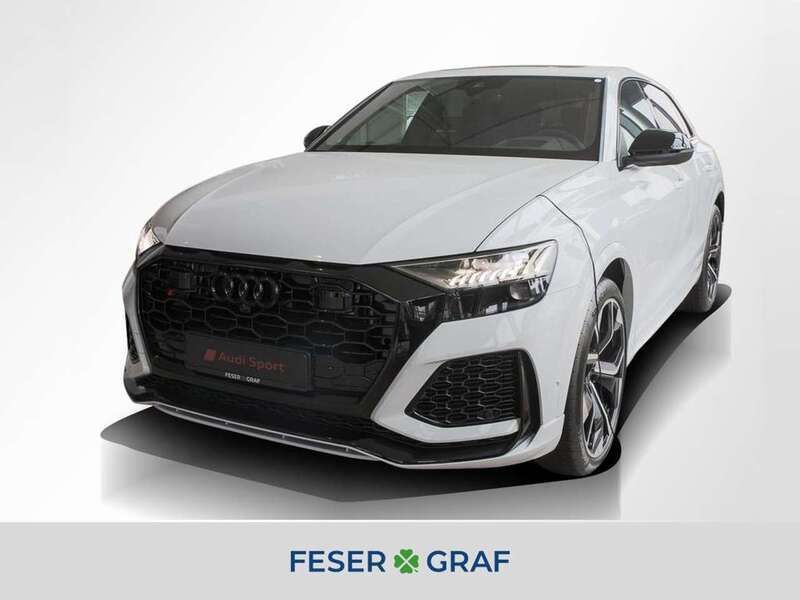 Gletscherweiß metallic Gebraucht 2023 Audi RS Q8 Ambiente SUV | 137.750 € - Bild 1/4