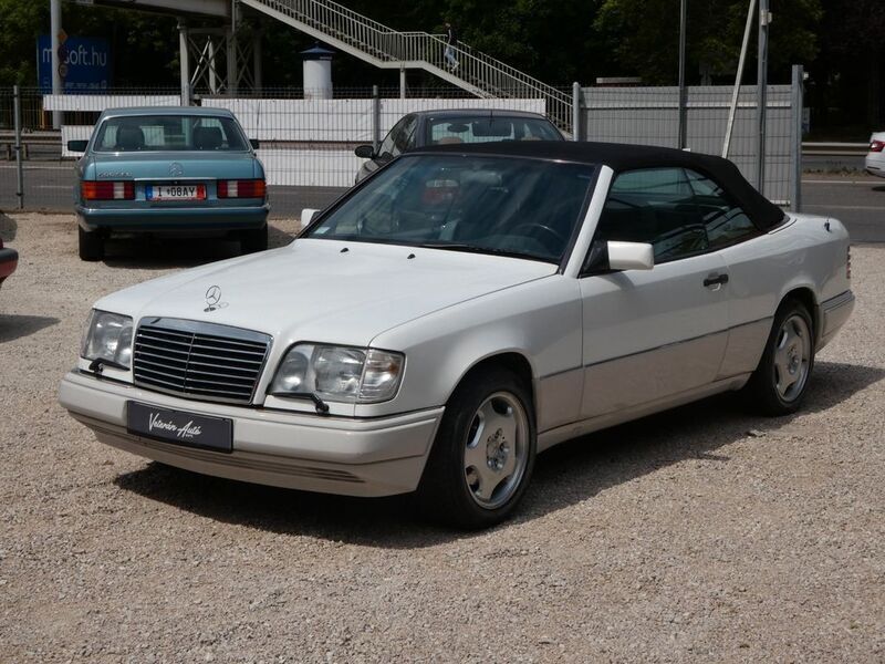 Weiß Gebraucht 1995 Mercedes E320 Cabrio | 24.990 € - Bild 1/4