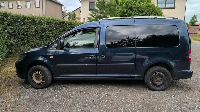 Blau Gebraucht 2014 VW Caddy Maxi Van / Kleinbus | 6.000 € (Superpreis) - Bild 1/4