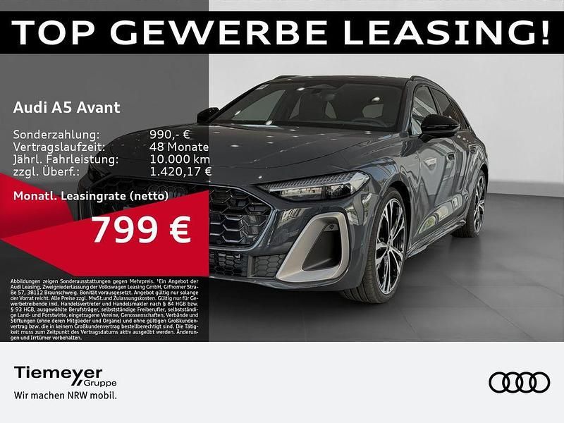Grau Neu 2025 Audi A5 S-Line Coupé | 79.480 € (Teuer) - Bild 1/4