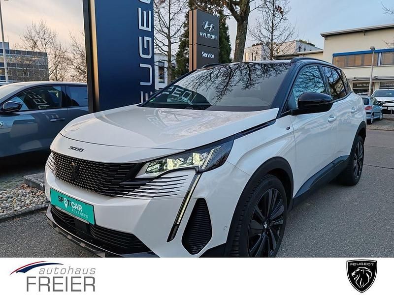 Lack weiss perlglänzend/metall Gebraucht 2023 Peugeot 3008 GTi SUV | 27.990 € (Teuer) - Bild 1/4