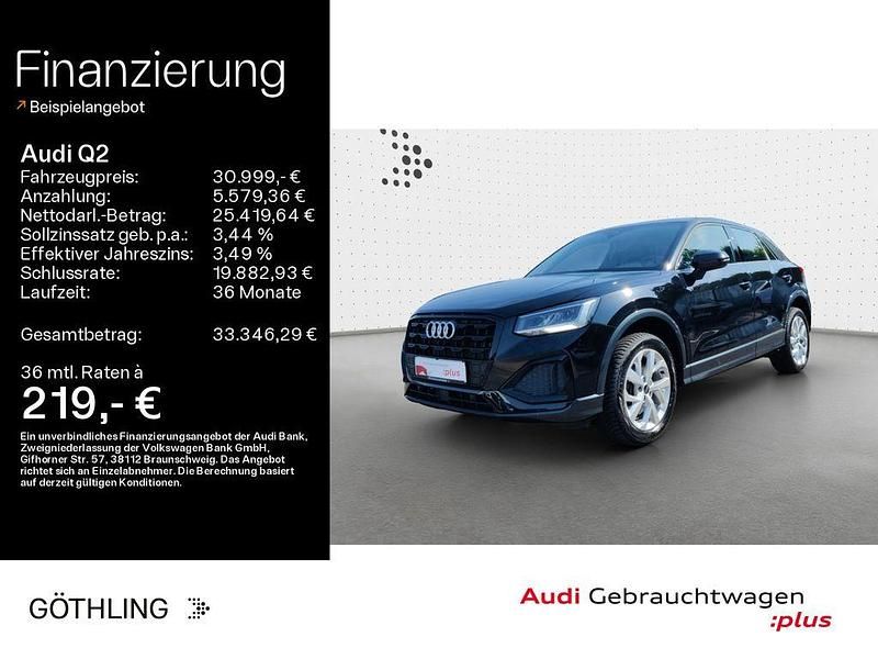 Schwarz Gebraucht 2024 Audi Q2 Advanced SUV | 30.999 € (Fairer Preis) - Bild 1/4