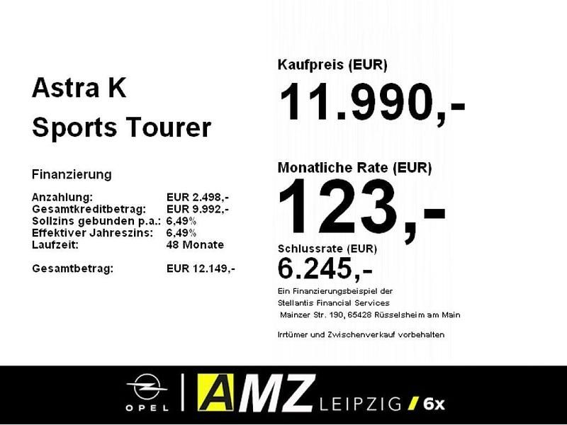 Gebraucht Opel Astra 131 PS (96 kW) 2020 Weiß Kombi