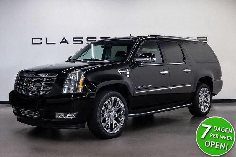 Schwarz Gebraucht 2008 Cadillac Escalade SUV | 39.950 € - Bild 1/4