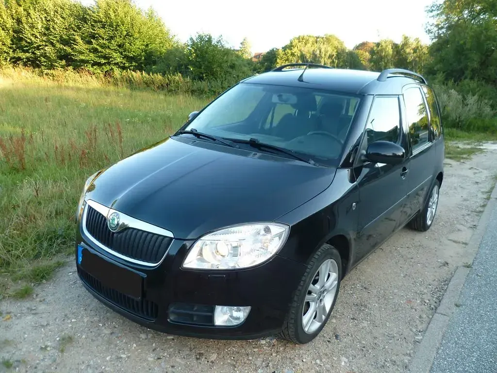 Gebraucht Skoda Roomster Comfort 86 PS (63 kW) 2009 Schwarz Van / Kleinbus