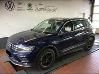 Blau Gebraucht 2020 VW Tiguan Highline SUV | 23.707 € (Guter Preis) - Bild 1/1