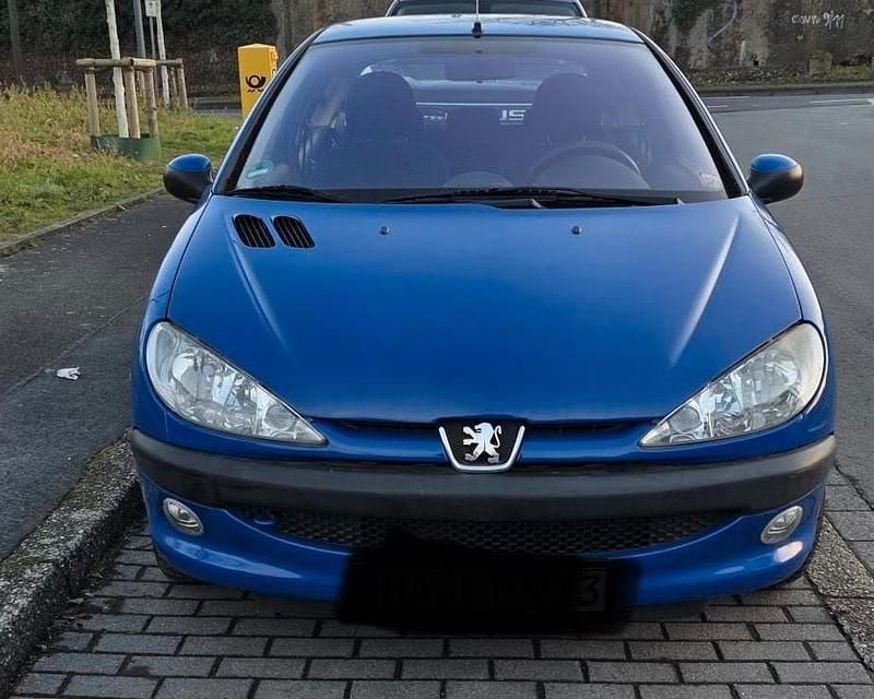 Gebraucht Peugeot 206 75 PS (55 kW) 2003 Blau Kleinwagen