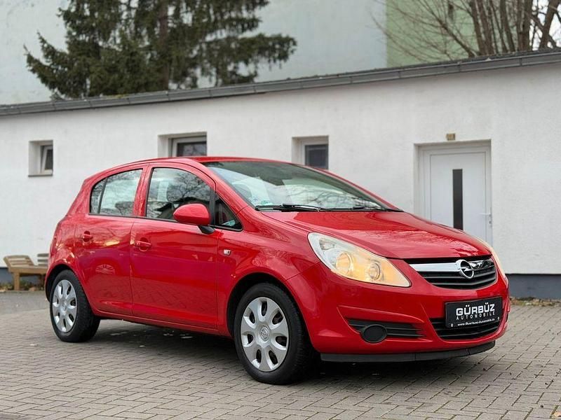 Gebraucht Opel Corsa Edition 80 PS (58 kW) 2008 Rot Kleinwagen