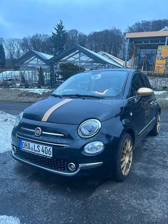 Gebraucht Fiat 500 Lounge 86 PS (63 kW) 2016 Schwarz Kleinwagen