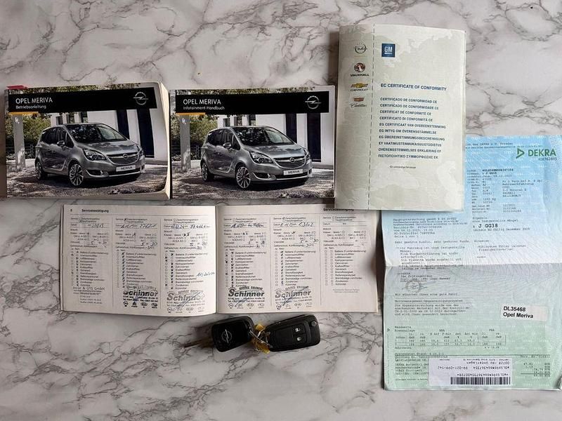 Gebraucht Opel Meriva Edition 120 PS (88 kW) 2016 Grau Van / Kleinbus