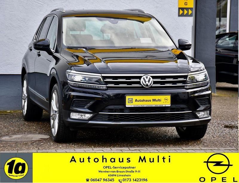 Gebraucht VW Tiguan Highline 190 PS (139 kW) 2016 Schwarz SUV