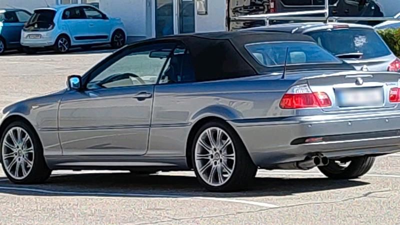 Gebraucht BMW 318 147 PS (108 kW) 2003 Grau Cabrio