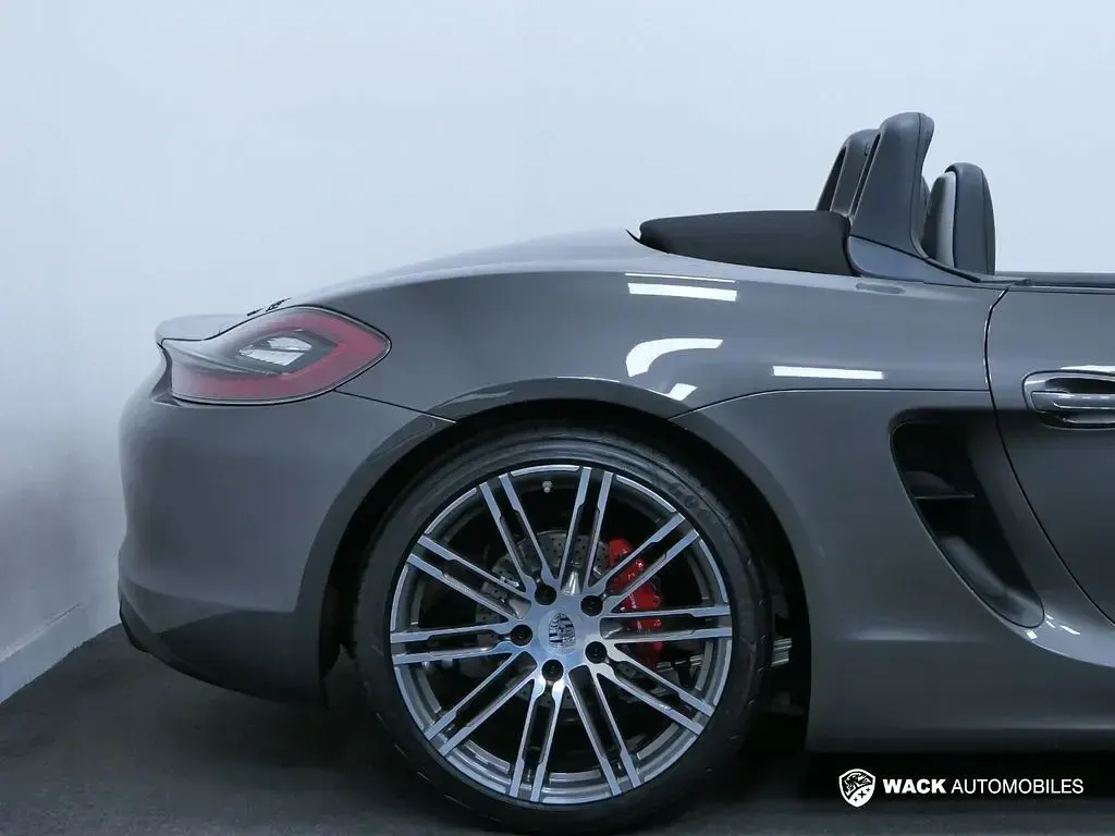 Second-hand Porsche Boxster 330 CP (242 kW) 2014 Gri Cabrio