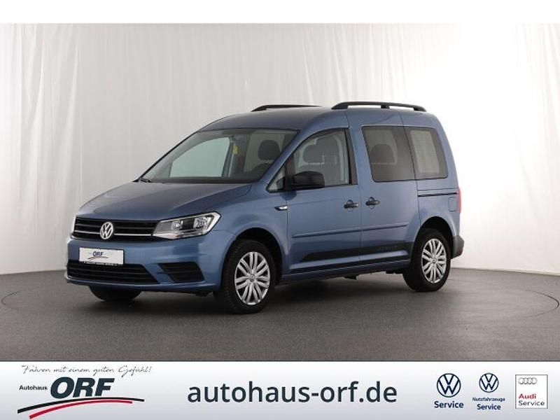 Gebraucht VW Caddy Trendline 75 PS (55 kW) 2017 Blau Van / Kleinbus