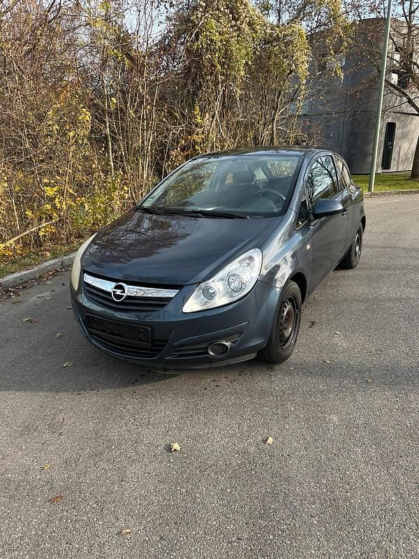 Grau Gebraucht 2008 Opel Corsa Kleinwagen | 400 € (Superpreis) - Bild 1/4