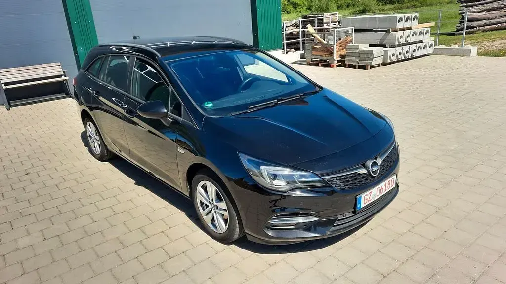 Gebraucht Opel Astra Business 105 PS (77 kW) 2021 Schwarz Kombi