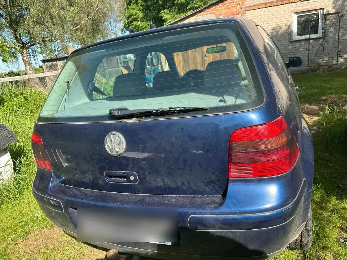Gebraucht VW Golf IV 1999 Blau Kleinwagen