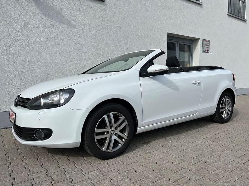 Gebraucht VW Golf Cabriolet 122 PS (89 kW) 2012 Weiß Cabrio