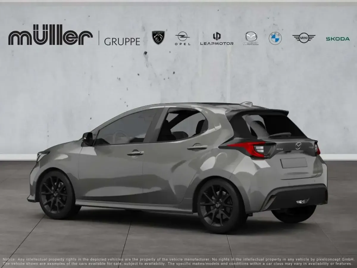 Neu Mazda 2 116 PS (85 kW) 2026 Grau Kleinwagen