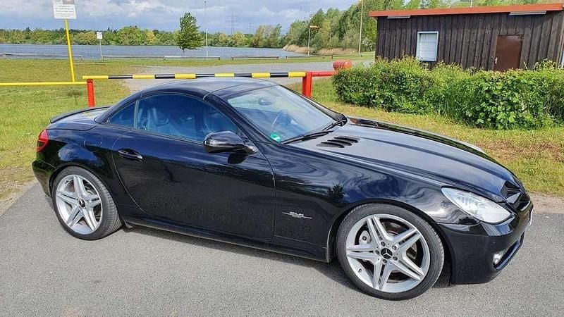 Schwarz Gebraucht 2009 Mercedes SLK350 Sport Edition Cabrio | 14.300 € (Fairer Preis) - Bild 1/4