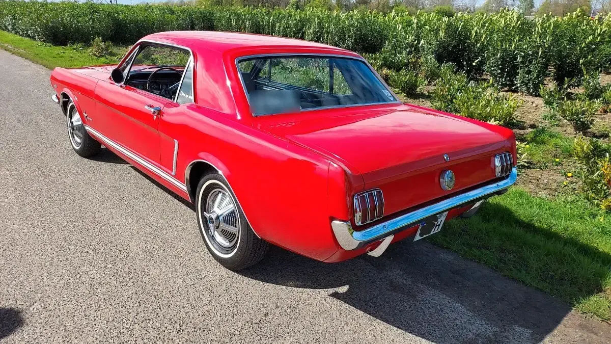 Gebraucht Ford Mustang GT 202 PS (148 kW) 1965 Rot Coupé