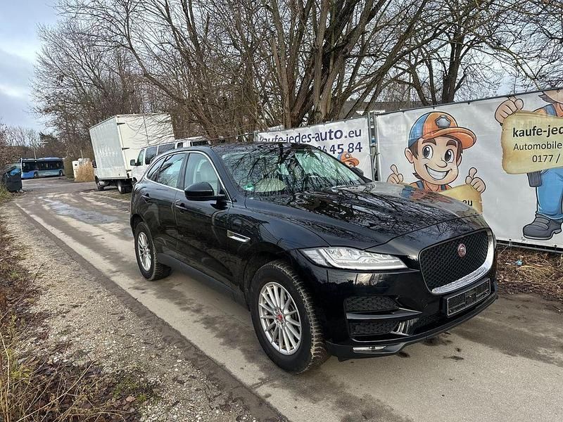 Gebraucht Jaguar F-Pace Prestige 179 PS (131 kW) 2016 Schwarz SUV
