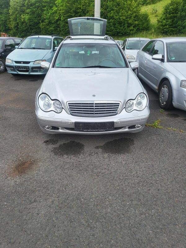 Silber Gebraucht 2003 Mercedes C200 Kombi | 1.990 € (Guter Preis) - Bild 1/4