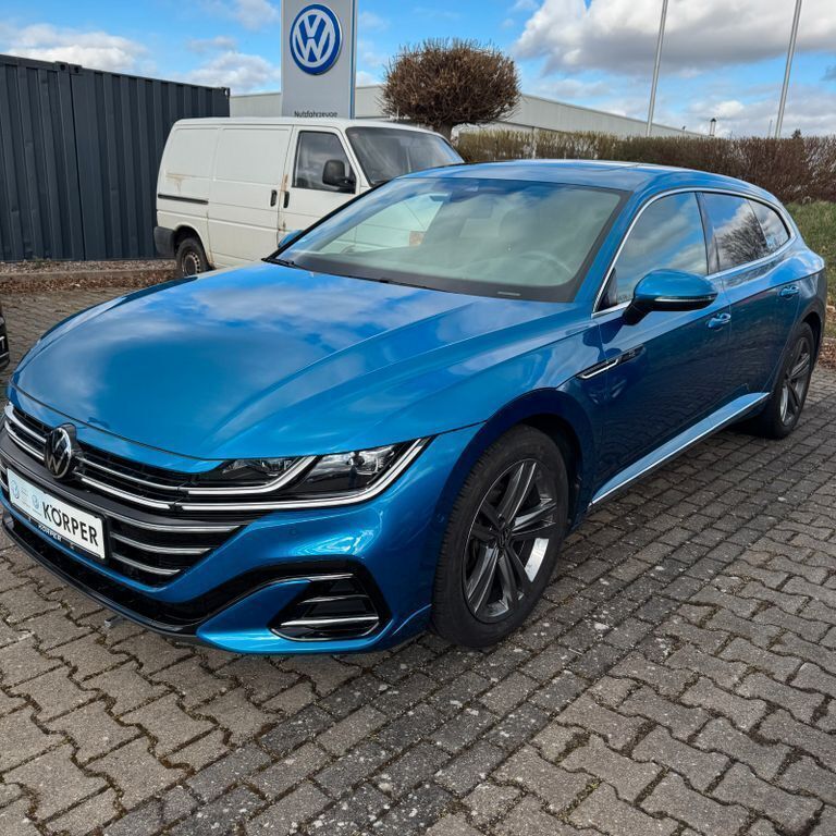 Blau Gebraucht 2023 VW Arteon R-line Limousine | 37.890 € (Etwas zu teuer) - Bild 1/4