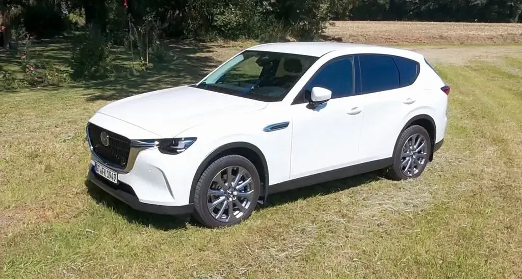 Gebraucht Mazda CX-60 Exclusive 328 PS (241 kW) 2023 Weiß SUV