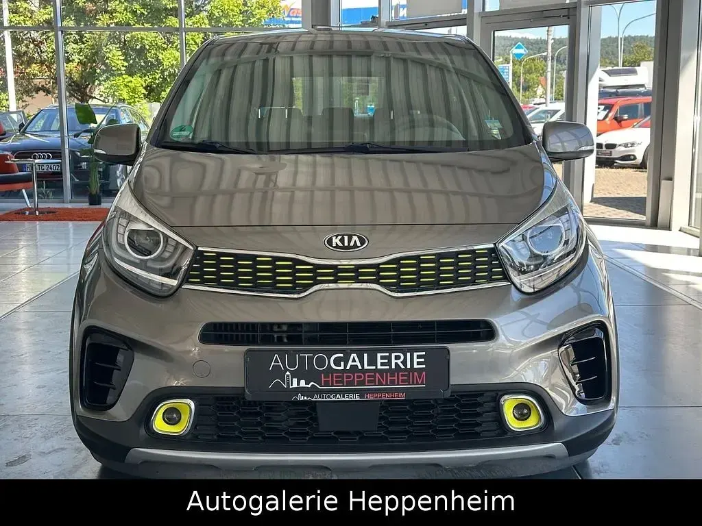 Gebraucht Kia Picanto X-Line 101 PS (74 kW) 2018 Silber Kleinwagen
