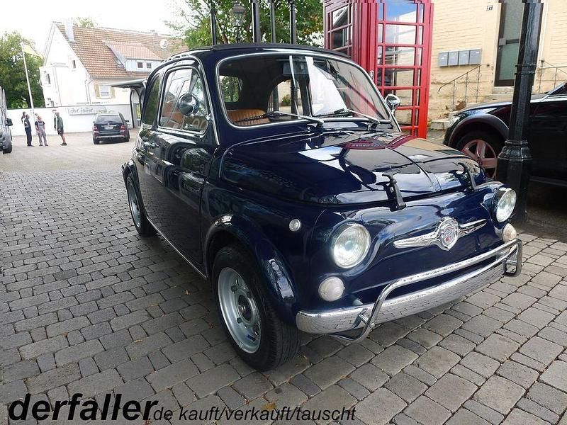Blau Gebraucht 1970 Fiat 500 Abarth Kleinwagen | 15.900 € - Bild 1/4