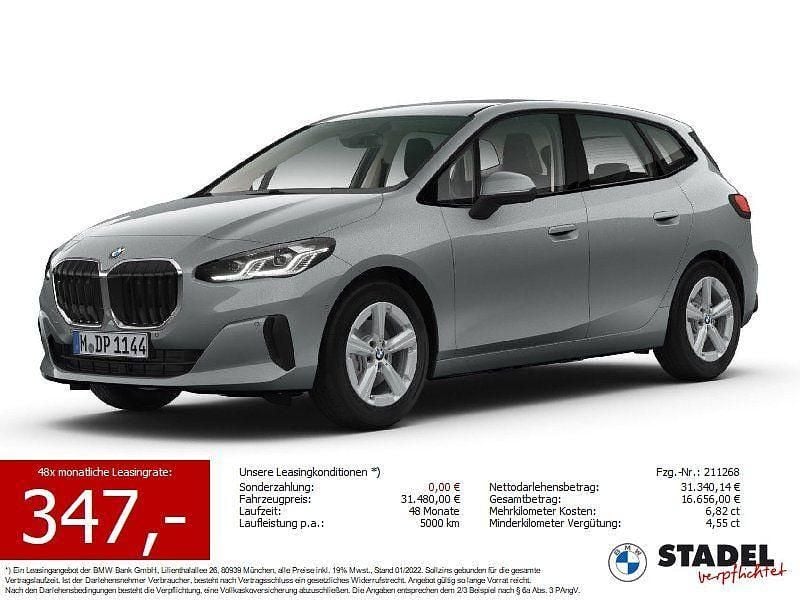 Gebraucht BMW 220 Active Tourer 170 PS (125 kW) 2025 Skyscraper grau metallic Van / Kleinbus