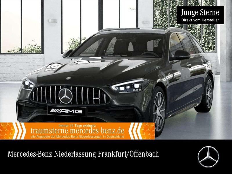 Grau Gebraucht 2024 Mercedes C43 AMG AMG Limousine | 57.890 € (Guter Preis) - Bild 1/3