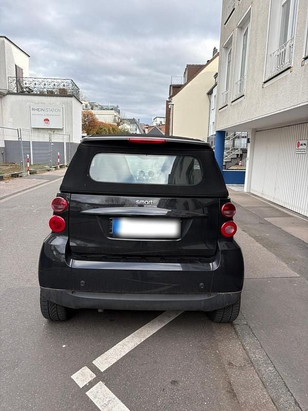 Gebraucht Smart ForTwo Cabrio 85 PS (62 kW) 2008 Schwarz Cabrio