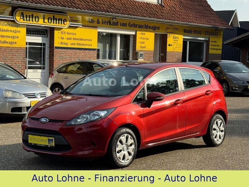 Rot Gebraucht 2009 Ford Fiesta Trend Kleinwagen | 3.700 € (Teuer) - Bild 1/4