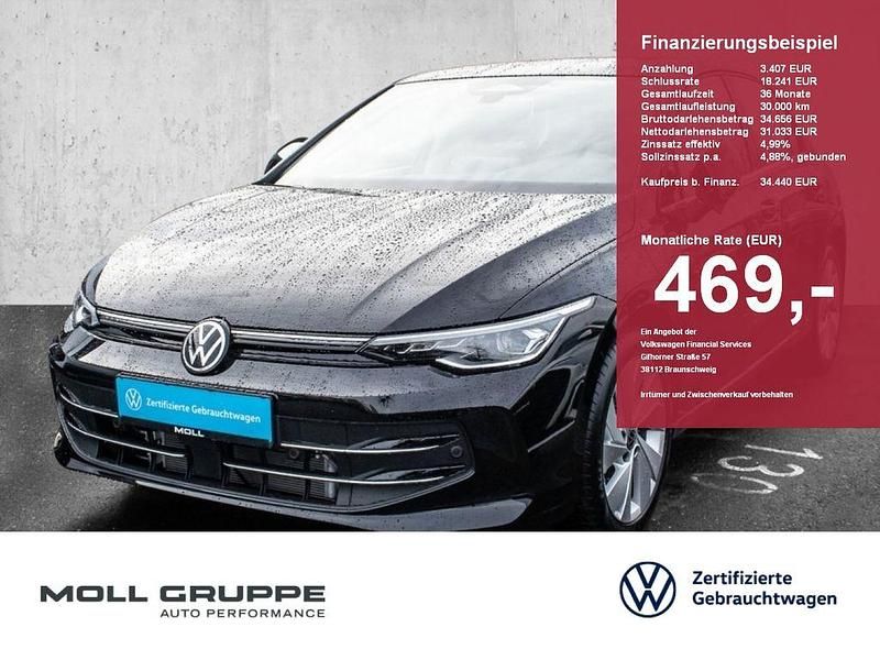 Neu VW Golf VIII Style 204 PS (150 kW) 2026 Grenadillschwarz metallic Limousine