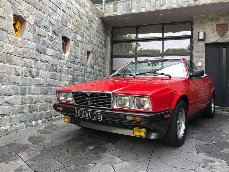 Gebraucht Maserati Biturbo 180 PS (132 kW) 1985 Rot Cabrio