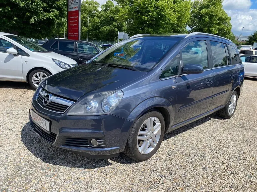 Gebraucht Opel Zafira Edition 120 PS (88 kW) 2006 Blau Van / Kleinbus