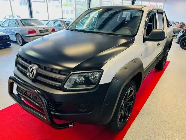 Second-hand VW Amarok 140 CP (102 kW) 2013 Alb Pickup