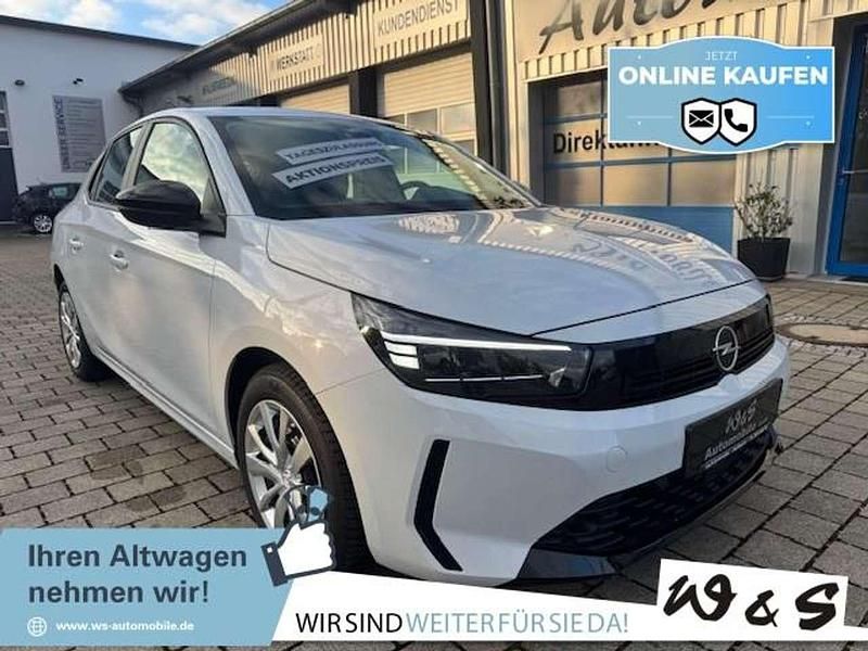 Kontur weiß Gebraucht 2025 Opel Corsa Edition Limousine | 16.990 € (Superpreis) - Bild 1/4