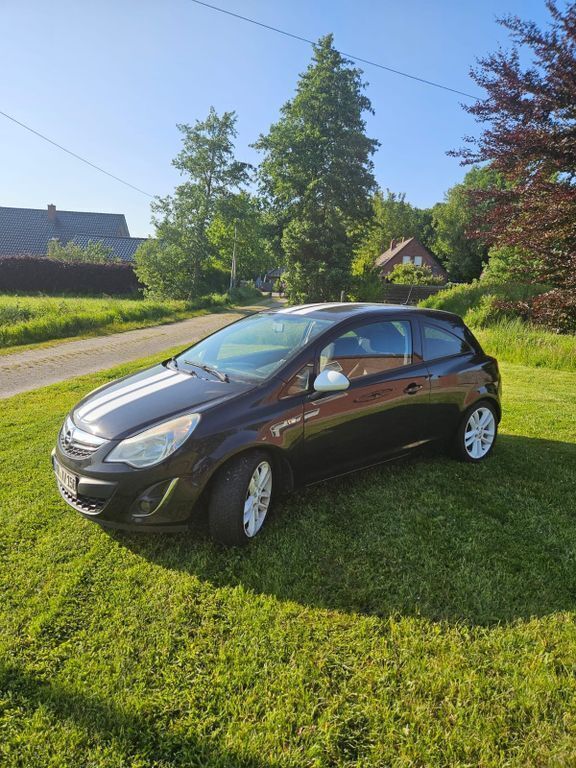 Schwarz Gebraucht 2011 Opel Corsa Kleinwagen | 3.100 € (Fairer Preis) - Bild 1/4