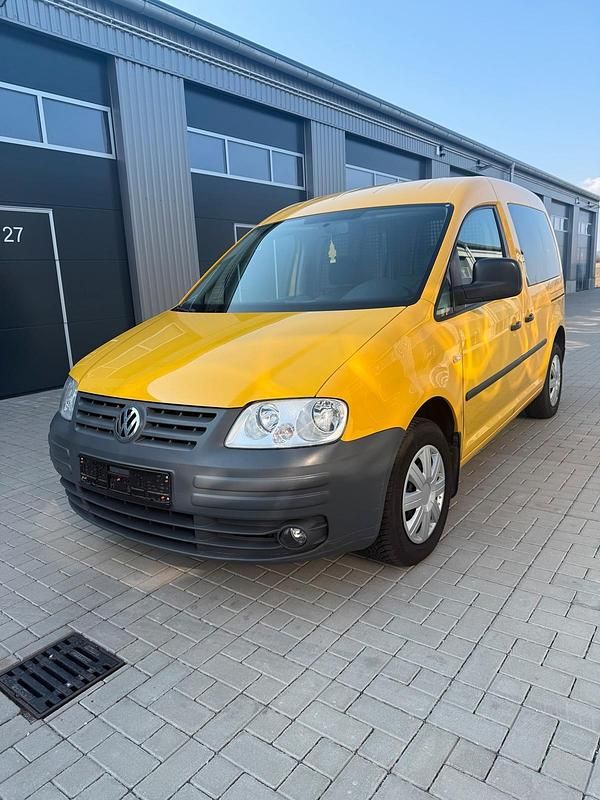 Gebraucht VW Caddy 70 PS (51 kW) 2008 Gelb Van / Kleinbus